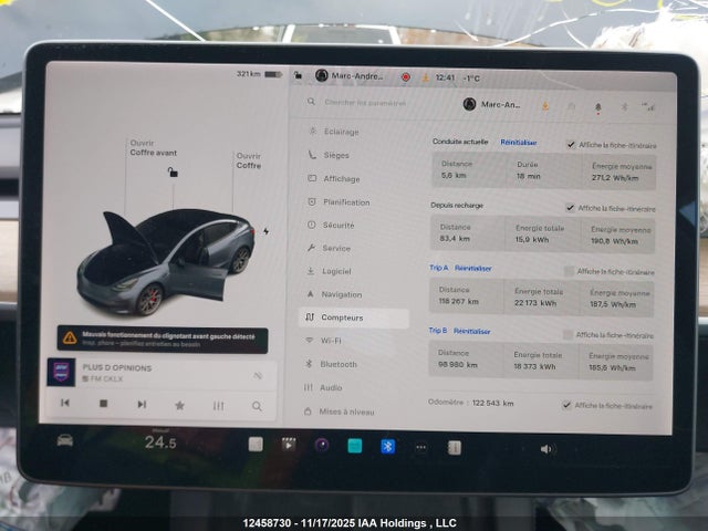5YJ3E1EC8MF093655 Tesla MODEL 3