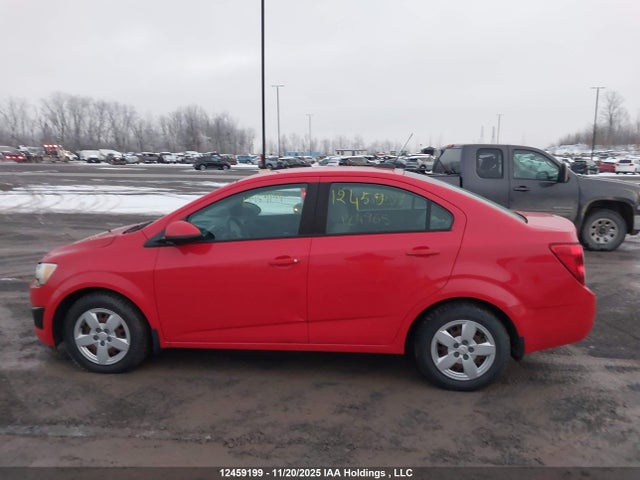 Продажа на аукционе авто 2015 Chevrolet Sonic Ls, vin: 1G1JA5SH8F4124965, номер лота: 12459199