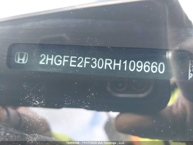Honda k20c2 2024 2HGFE2F30RH109660 Image 17