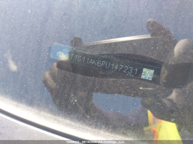12459432 :رقم المزاد ، 4T1G11AK6PU147231 vin ، 2023 Toyota Camry Se Night Shade/se مزاد بيع