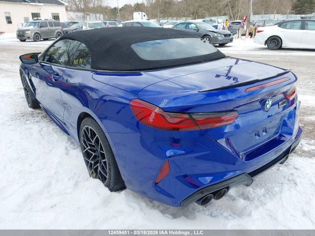 2020 Bmw M8 მანქანა იყიდება აუქციონზე, vin: WBSDZ0C03LBM09338, აუქციონის ნომერი: 12459451