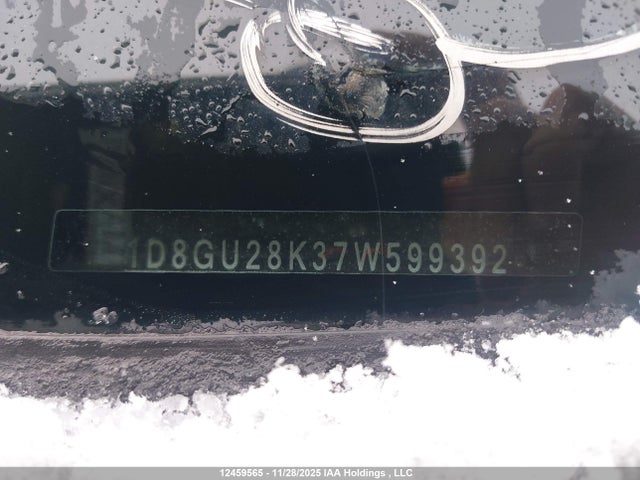 Aukcja sprzedaży 2007 Dodge Nitro Sxt, vin: 1D8GU28K37W599392, numer aukcji: 12459565