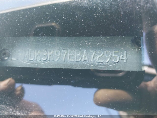 12459596 :رقم المزاد ، 2FMDK3K97EBA72954 vin ، 2014 Ford Edge Limited مزاد بيع