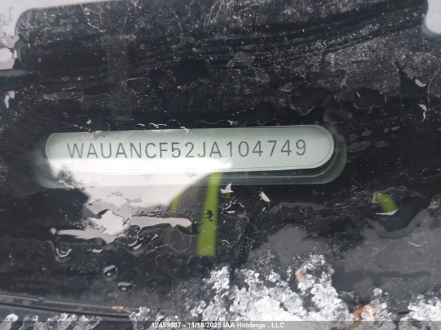 WAUANCF52JA104749 Audi A5