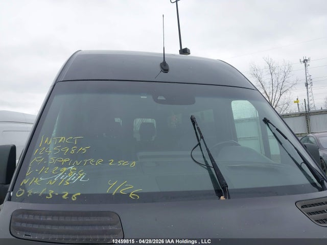 Aukcja sprzedaży 2019 Mercedes-benz Sprinter 2500 High Roof V6, vin: WDZBF0CD7KP122984, numer aukcji: 12459815