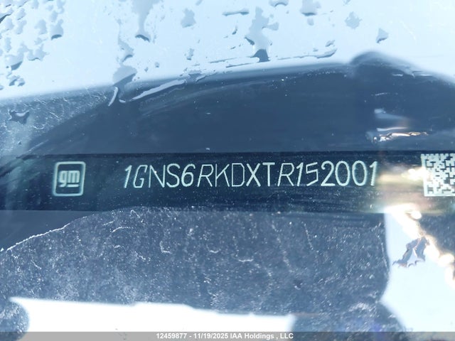 1GNS6RKDXTR152001 Chevrolet Tahoe K1500 Rst