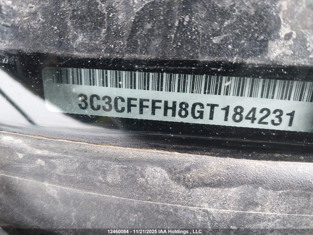 Продаж на аукціоні авто 2016 Fiat 500 Abarth, vin: 3C3CFFFH8GT184231, номер лоту: 12460084