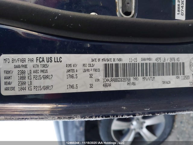1C4NJRAB8GD639768 Jeep Patriot