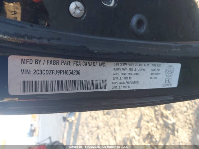 Dodge Challenger R/t Scat Pack 2023 2C3CDZFJ9PH654236 Image 19