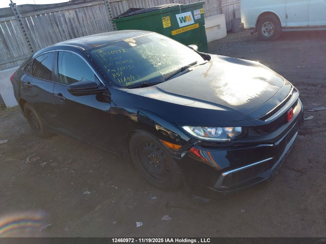 12460972 :رقم المزاد ، 2HGFC2F51KH010052 vin ، 2019 Honda Civic Lx مزاد بيع