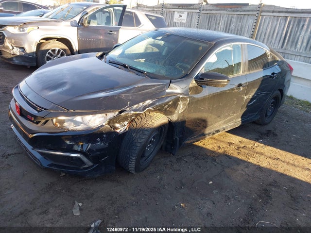 12460972 :رقم المزاد ، 2HGFC2F51KH010052 vin ، 2019 Honda Civic Lx مزاد بيع