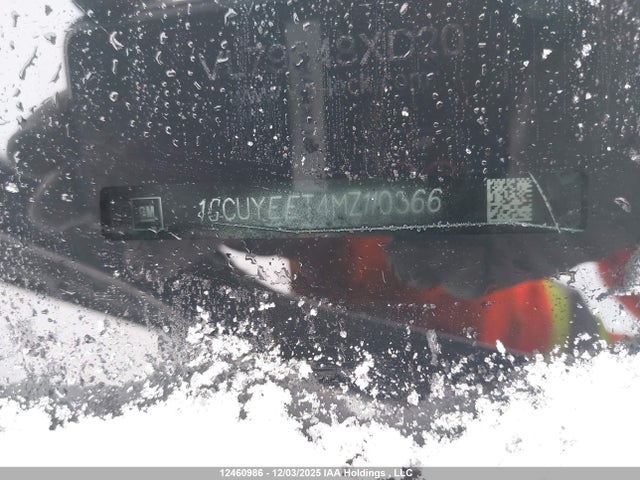 Aukcja sprzedaży 2021 Chevrolet Silverado, vin: 1GCUYEET4MZ110366, numer aukcji: 12460986