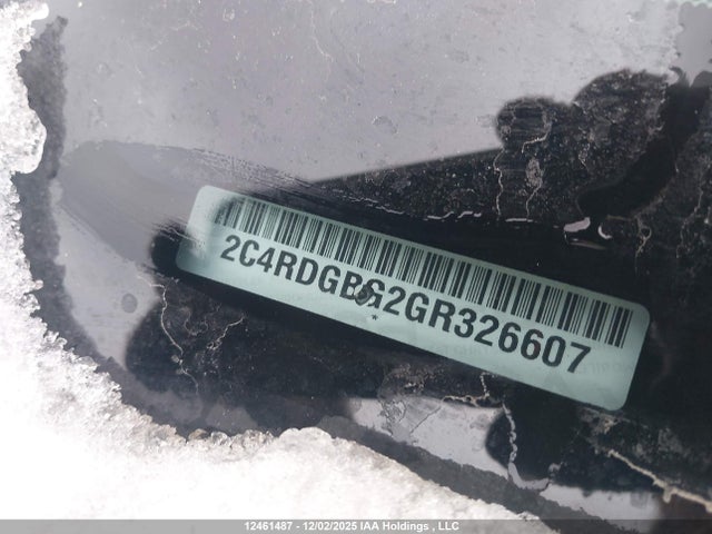 Dodge Grand Caravan 2016 2C4RDGBG2GR326607 Image 9