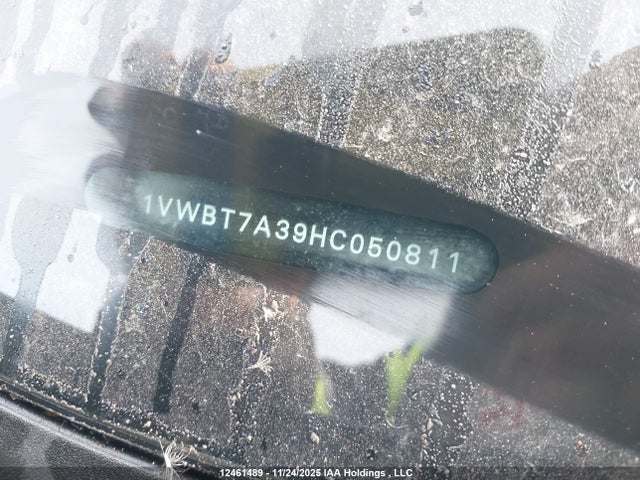 1VWBT7A39HC050811 Volkswagen Passat 1.8 Tsi Comfortline