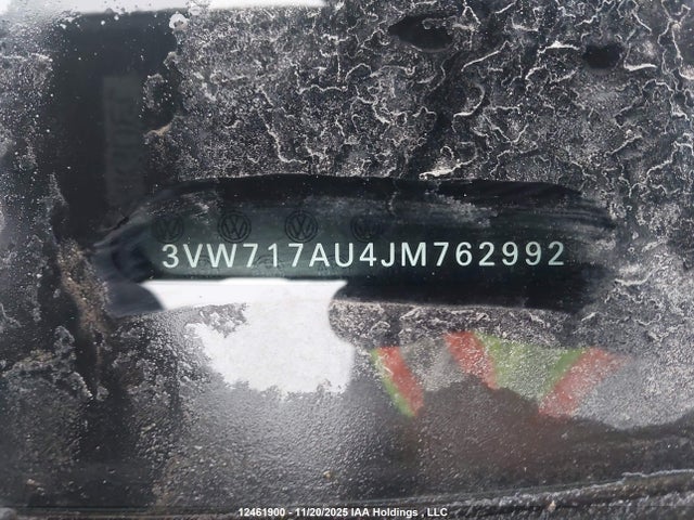 3VW717AU4JM762992 Volkswagen Golf Sportwagen 1.8 Tsi Comfortline/1.8 Tsi Trendline