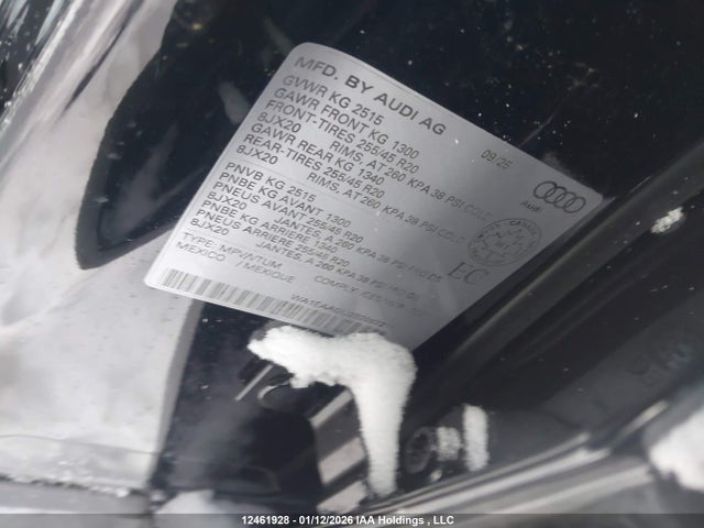 WA1EAAGU2S2087211 Audi Q5