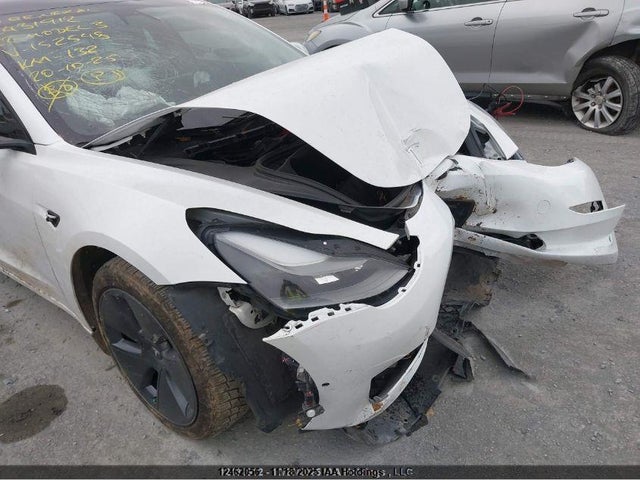 2022 Tesla Model 3 Rwd/standard Range მანქანა იყიდება აუქციონზე, vin: 5YJ3E1EA7NF152548, აუქციონის ნომერი: 12462056