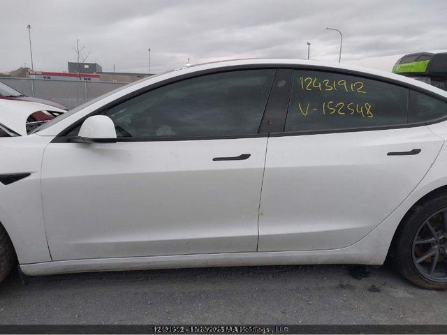 2022 Tesla Model 3 Rwd/standard Range მანქანა იყიდება აუქციონზე, vin: 5YJ3E1EA7NF152548, აუქციონის ნომერი: 12462056
