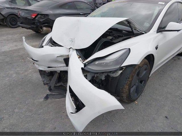2022 Tesla Model 3 Rwd/standard Range მანქანა იყიდება აუქციონზე, vin: 5YJ3E1EA7NF152548, აუქციონის ნომერი: 12462056