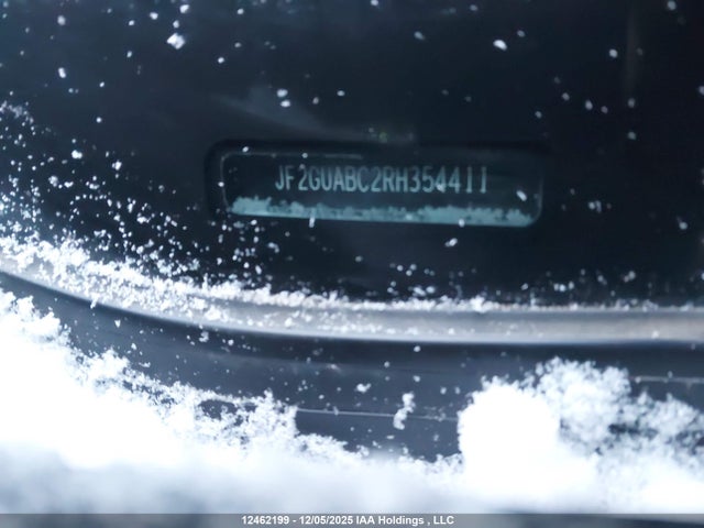 Aukcja sprzedaży 2024 Subaru Crosstrek Convenience, vin: JF2GUABC2RH354411, numer aukcji: 12462199