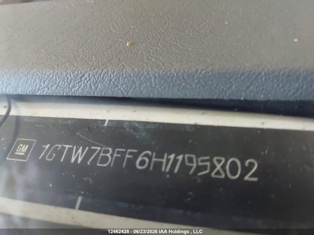 Aukcja sprzedaży 2017 Gmc Savana 2500 Work Van, vin: 1GTW7BFF6H1195802, numer aukcji: 12462428