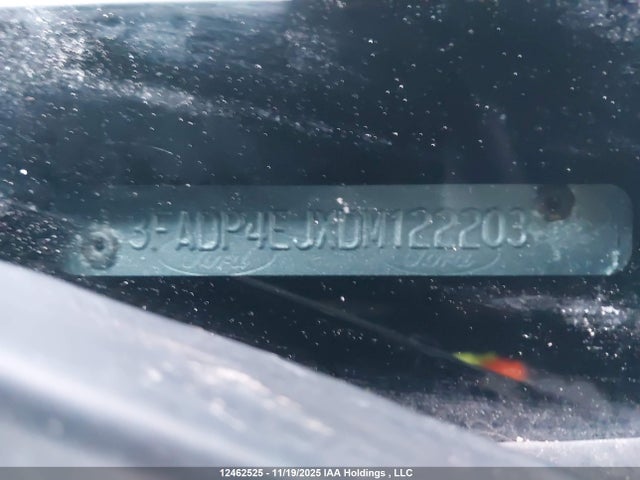 12462525 :رقم المزاد ، 3FADP4EJXDM122203 vin ، 2013 Ford Fiesta Se مزاد بيع