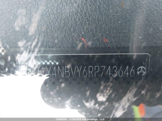 W1Y4NBVY6RP743646 Mercedes-Benz Sprinter 2500