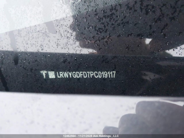 LRWYGDFD7PC019117 Tesla Model Y
