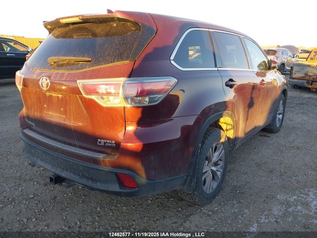 5TDBKRFH3FS212112 Toyota Highlander Le/le Plus