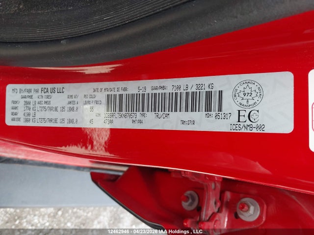 RAM 1500 Rebel 2019 1C6SRFLT5KN870573 Image 9