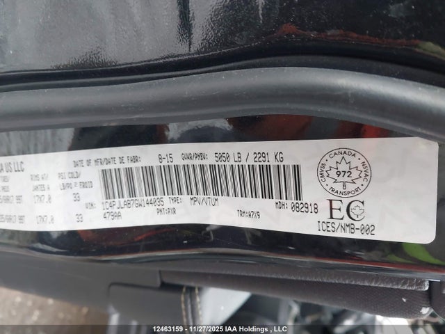 1C4PJLAB7GW144035 Jeep Cherokee Sport