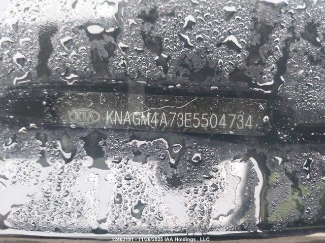 Aukcja sprzedaży 2014 Kia Optima, vin: KNAGM4A73E5504734, numer aukcji: 12463191