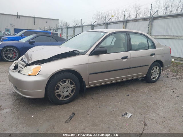 12463195 :رقم المزاد ، 2HGES16301H910835 vin ، 2001 Honda Civic Dx-g مزاد بيع