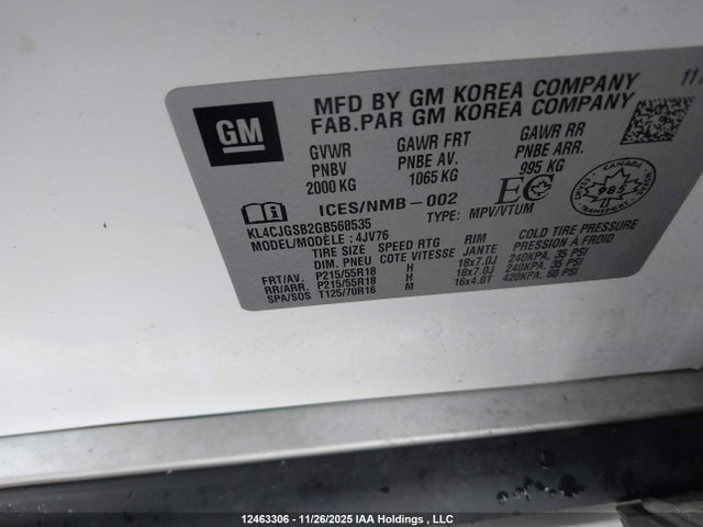 Buick Encore Leather 2016 KL4CJGSB2GB568535 Image 9