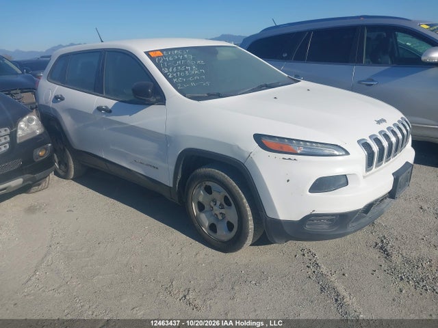 12463437 :رقم المزاد ، 1C4PJLAB4HW663643 vin ، 2017 Jeep Cherokee Sport مزاد بيع