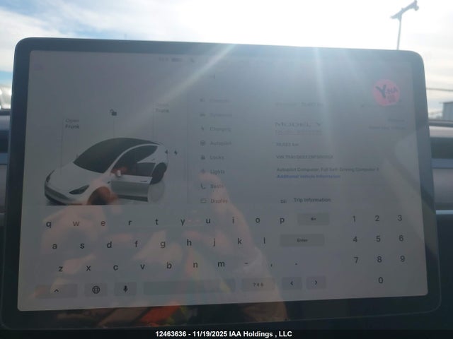 7SAYGDEF2NF500658 Tesla Model Y