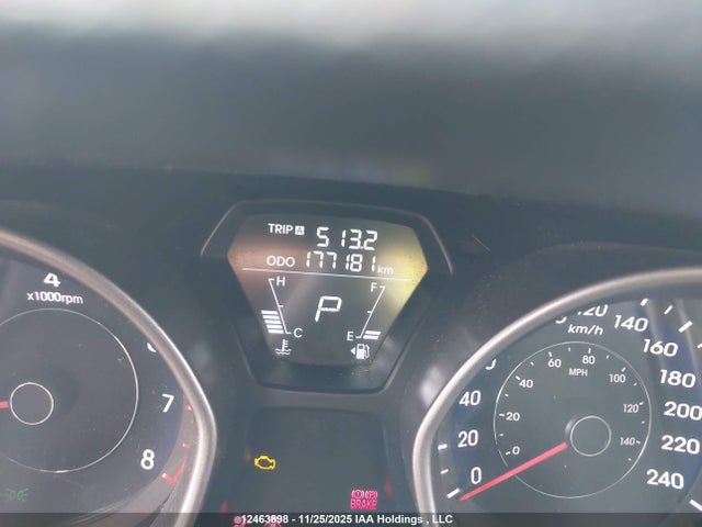 12463898 :رقم المزاد ، 5NPDH4AE2DH343770 vin ، 2013 Hyundai Elantra Gls/limited مزاد بيع