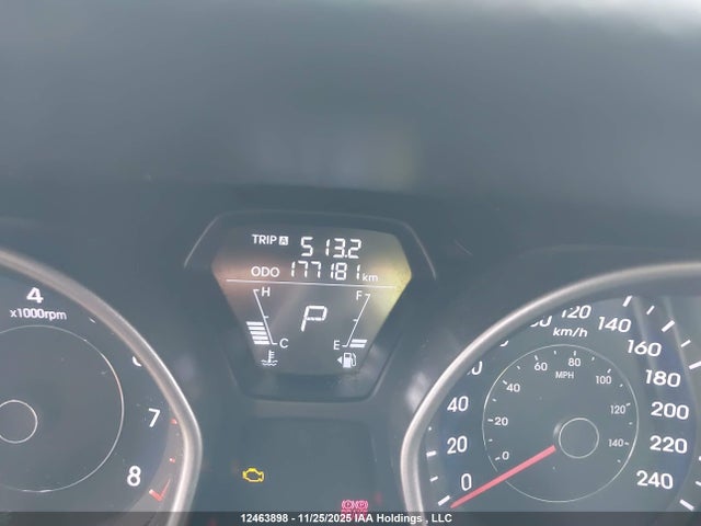 12463898 :رقم المزاد ، 5NPDH4AE2DH343770 vin ، 2013 Hyundai Elantra Gls/limited مزاد بيع