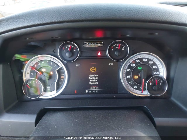 12464121 :رقم المزاد ، 1C6RR7GG6NS133261 vin ، 2022 Ram 1500 Classic Slt مزاد بيع