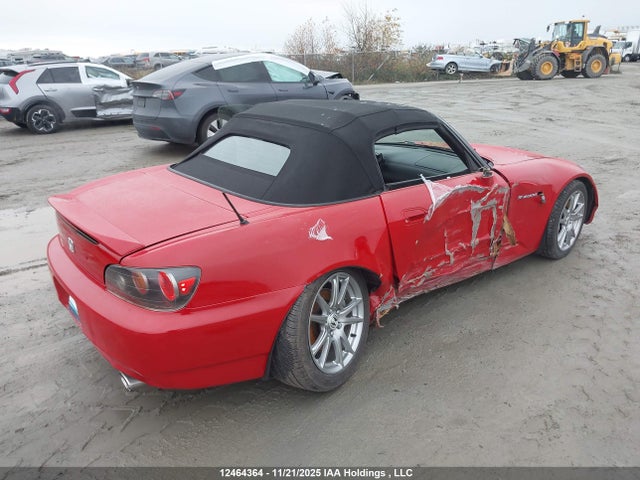 12464364 :رقم المزاد ، JHMAP21474T004014 vin ، 2004 Honda S2000 مزاد بيع