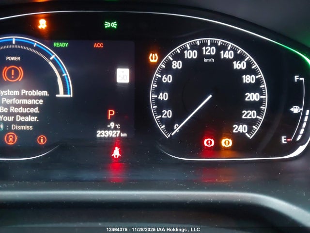 Продаж на аукціоні авто 2019 Honda Accord Touring Hybrid, vin: 1HGCV3F94KA800112, номер лоту: 12464375