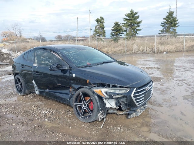 2017 Hyundai Elantra Le მანქანა იყიდება აუქციონზე, vin: 5NPD74LFXHH146117, აუქციონის ნომერი: 12464528