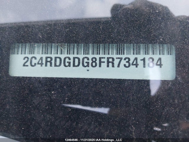 Aukcja sprzedaży 2015 Dodge Grand Caravan Crew, vin: 2C4RDGDG8FR734184, numer aukcji: 12464546