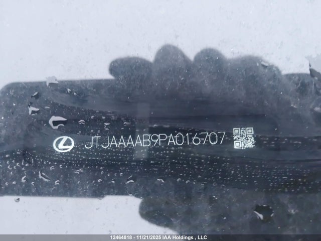 2023 Lexus Rz 450e მანქანა იყიდება აუქციონზე, vin: JTJAAAAB9PA016707, აუქციონის ნომერი: 12464818