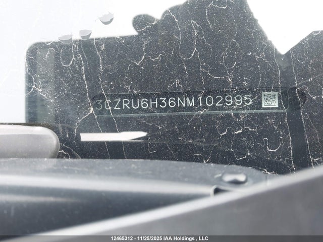 3CZRU6H36NM102995 Honda HR-V LX
