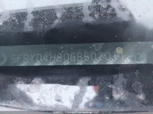 5FRYD4H80GB502011 Acura j35y5