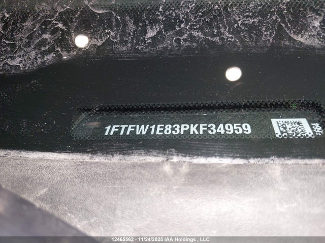 1FTFW1E83PKF34959 Ford F150 Supercrew