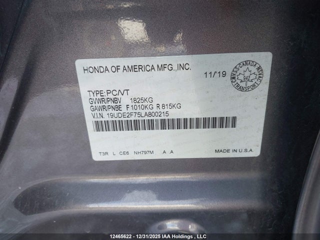 Acura ILX 2020 19UDE2F75LA800215 Image 9