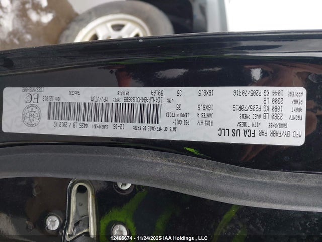 12465674 :رقم المزاد ، 1C4NJPAB4HD190689 vin ، 2017 Jeep Patriot Sport/north مزاد بيع