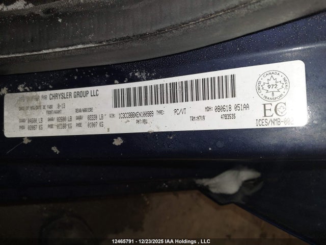 Chrysler 200 Touring 2014 1C3CCBBBXEN100989 Image 17